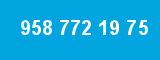 958 772 19 75 958 772 19 75